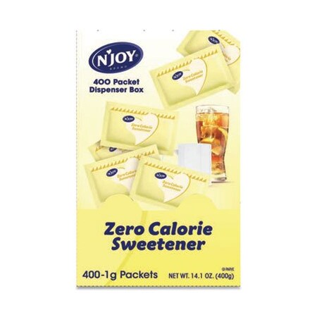 Yellow Sucralose Zero Calorie Sweetener Packets, 0.04 Oz Packet, 400 Packets/box